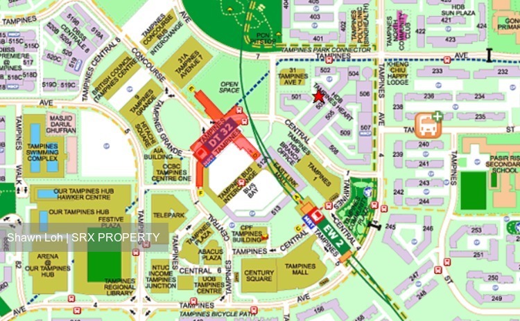 Blk 503 Tampines Central 1 (Tampines), HDB 4 Rooms #176783722